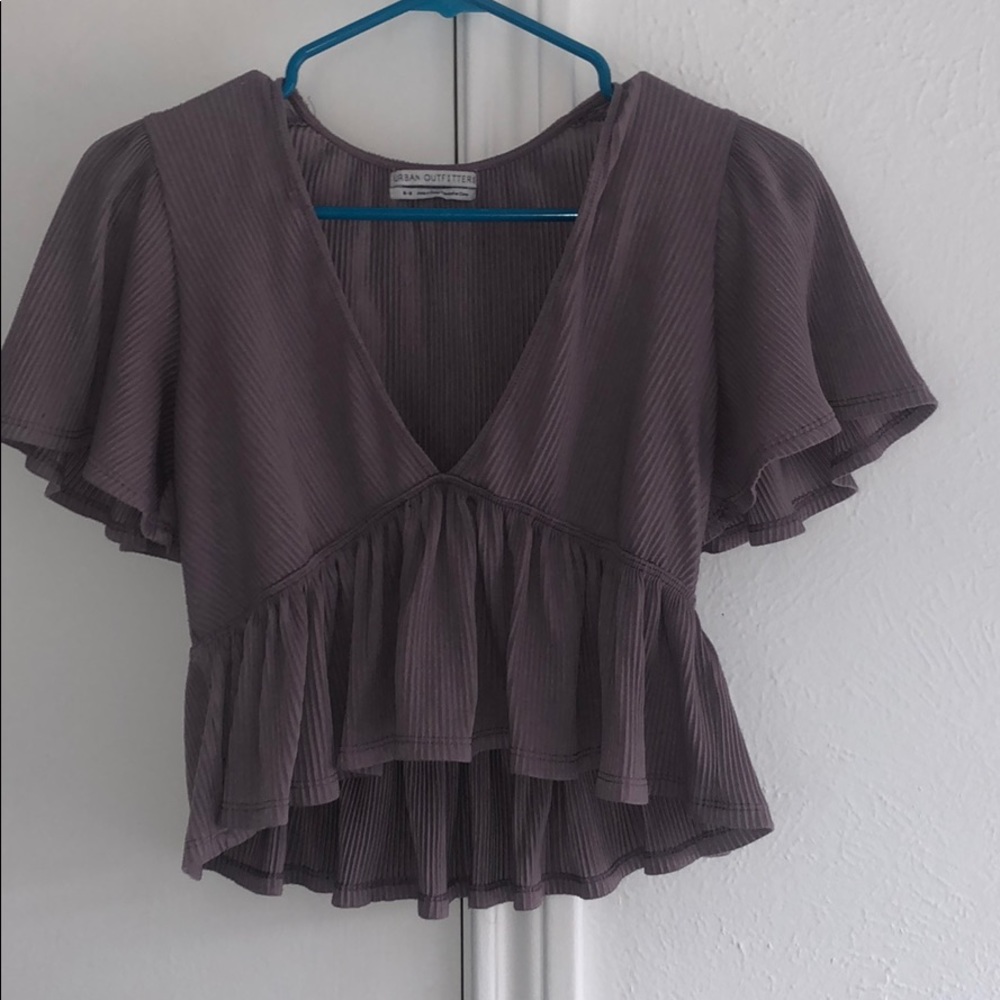 lavender urban outfitters shirt